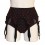 Porte Jarretelles coeur velours fushia Melle fred