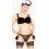 Soutien gorge LUXE plumes de cygne 